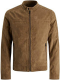 Men's Grey Casual Jacket