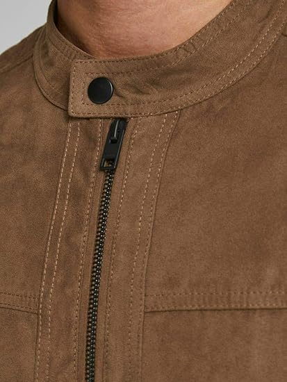 Men's Grey Casual Jacket - view 4