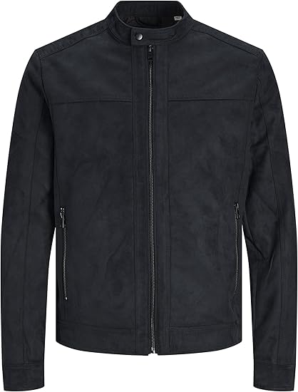 Men's Black Casual Jacket