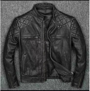 Black Real Sheep Leather Jacket – My Store