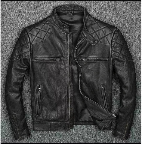 Black Real Sheep Leather Jacket – My Store